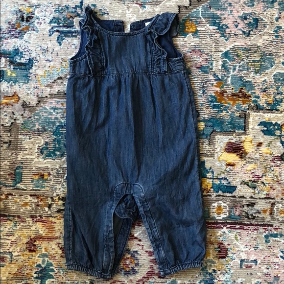 infant jean jumper